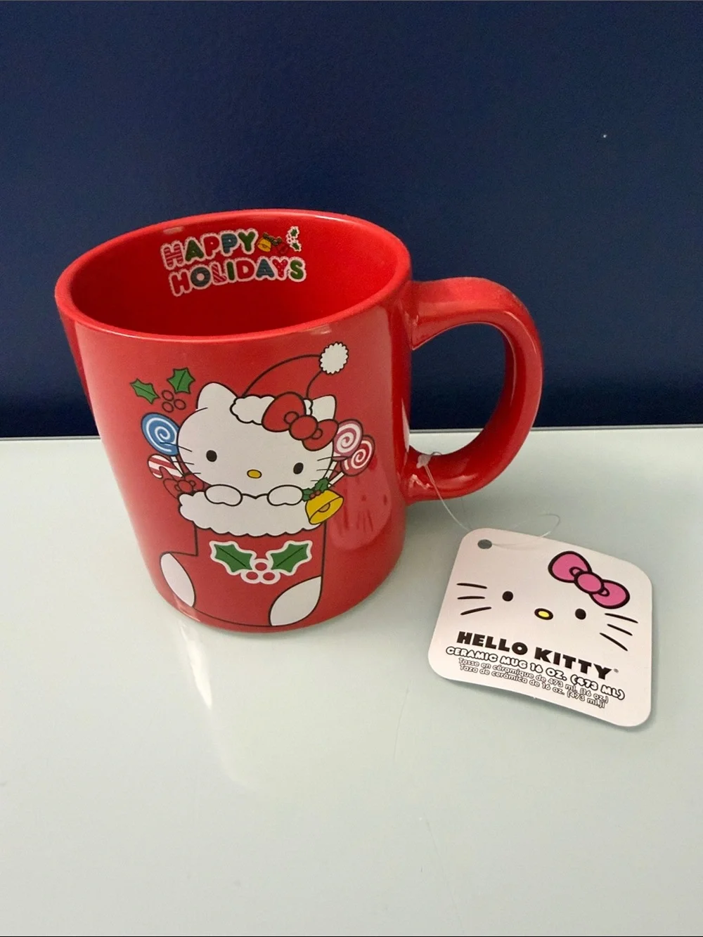 NWT Hello Kitty Christmas Mug